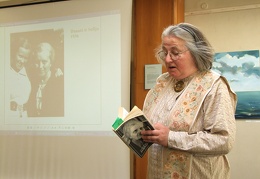 S. ir M. K. Čiurlionių anūkė skulptorė Dalia Palukaitienė