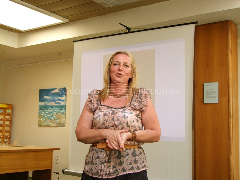 KAVB Kultūros renginių ir leidybos grupės vadovė Rimantė Tamoliūnienė