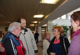 Uždarymo svečiai ir parodos autorius