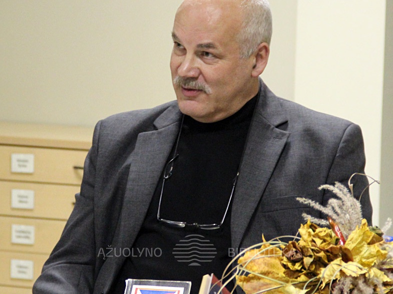 Rašytojas Vidmantas Kiaušas-Elmiškis