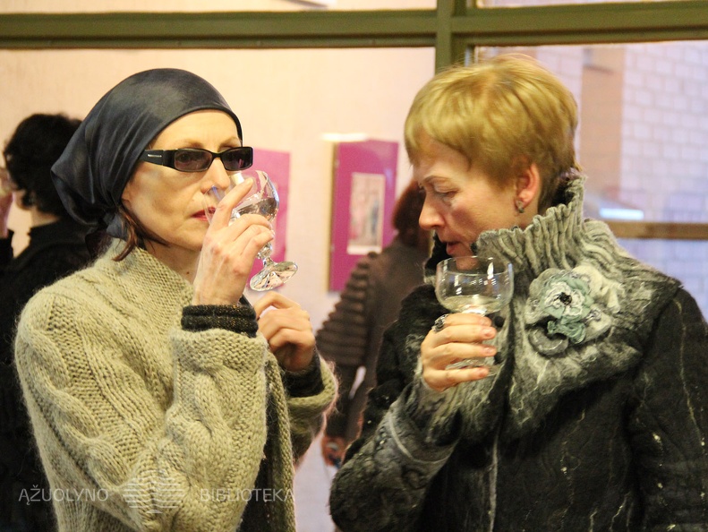 Teatro žmonės: aktorė Aušra Keliuotytė ir teatrologė Elvyra Markevičiūtė