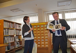 Meno albumai pamatyti Prancūzijos ambasados Kalbos ir švietimo bendradarbiavimo ataše p. Luc Aubry akimis