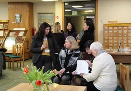 Prie knygų malonu ir pabendrauti