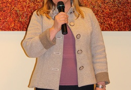 Svečius pristatė KAVB Kultūros renginių ir leidybos skyriaus vadovė Rimanta Tamoliūnienė