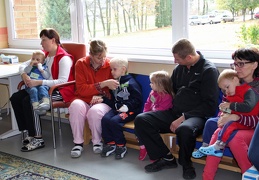 Teatro užsiėmimai Vilkaviškio ligoninėje vyko spalio 20 d.