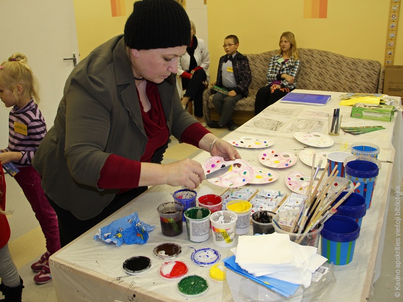 Pasiruošimas dailės užsiėmimams Vilkaviškyje