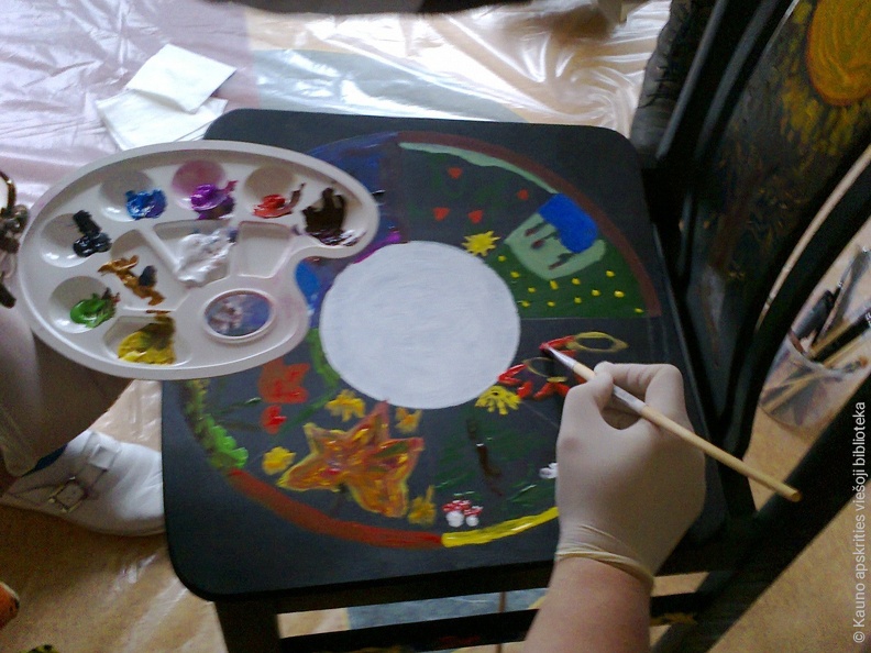 Kėdės K.Donelaičio poemos "Metų" tema