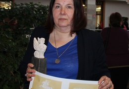 Konkursinės dailės parodos "Atgimimas" nugalėtoja Jūratė Petruškevičienė