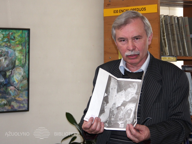 Tapytojas su parodos IX forto muziejuje bukletu