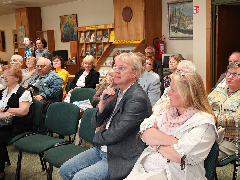 Susidomėję klausytojai