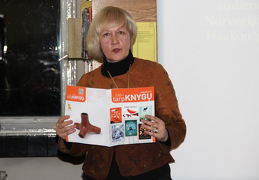 Renginio vedėja - teatrologė Elvyra Markevičiūtė