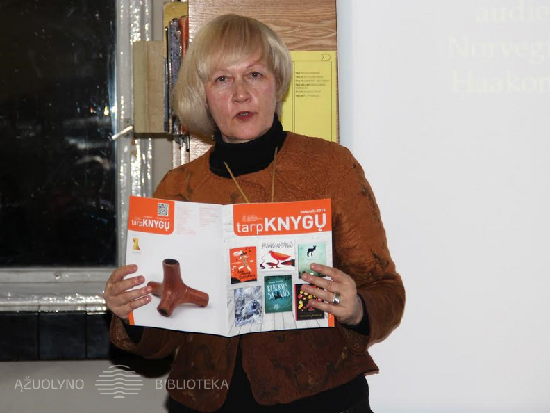 Renginio vedėja - teatrologė Elvyra Markevičiūtė