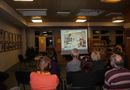 Ekrane - Jurgio Savickio kapo Roquebrune lankymas 2015