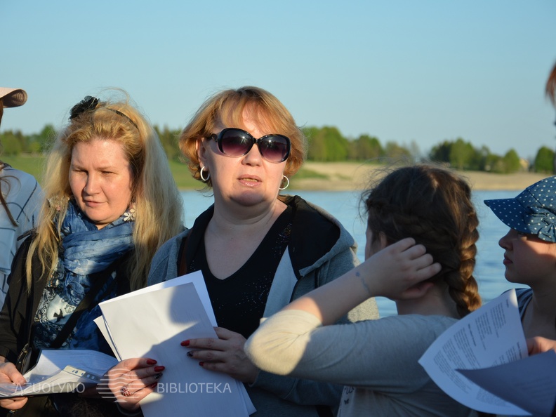 Lopšinių vakaras Masčio ežero prieplaukoje