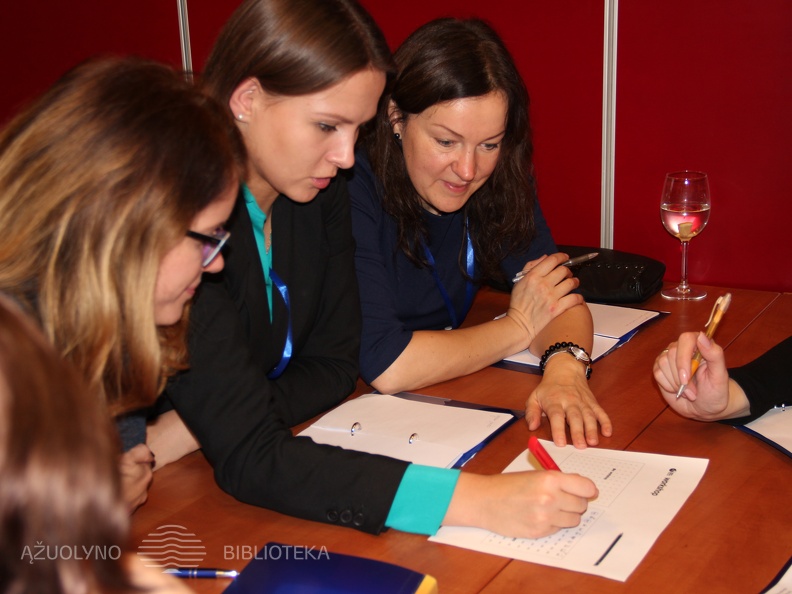 Konferencijos akimirka