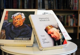 Parodos "Algimanto Masiulio legenda" leidiniai.