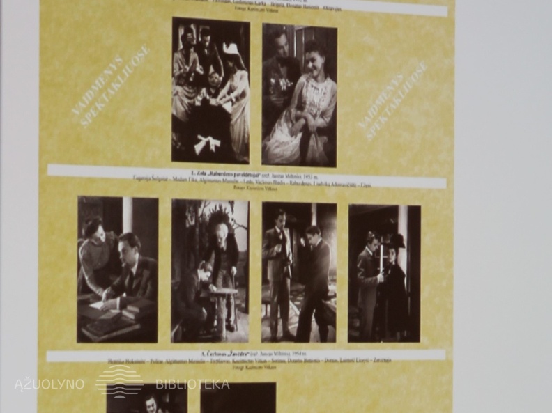 Algimanto Masiulio vaidmenys Panevėžio dramos teatre (skaidrė)