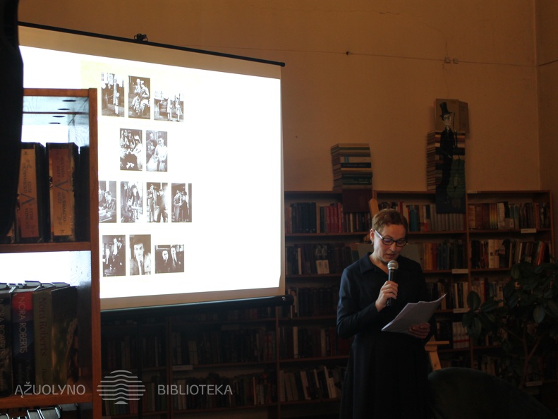 Juozo Miltinio palikimo studijų centro darbuotoja Angelė Mikelinskaitė