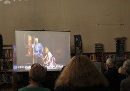 Ekrane - Gyčio Padegimo režisuotos Jameso Goldmano pjesės "Liūtas žiemą" ištraukops (Kauno dramos teatras),1997