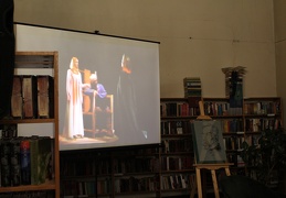 Ekrane - Gyčio Padegimo režisuotos Jameso Goldmano pjesės "Liūtas žiemą" ištraukops (Kauno dramos teatras),1997