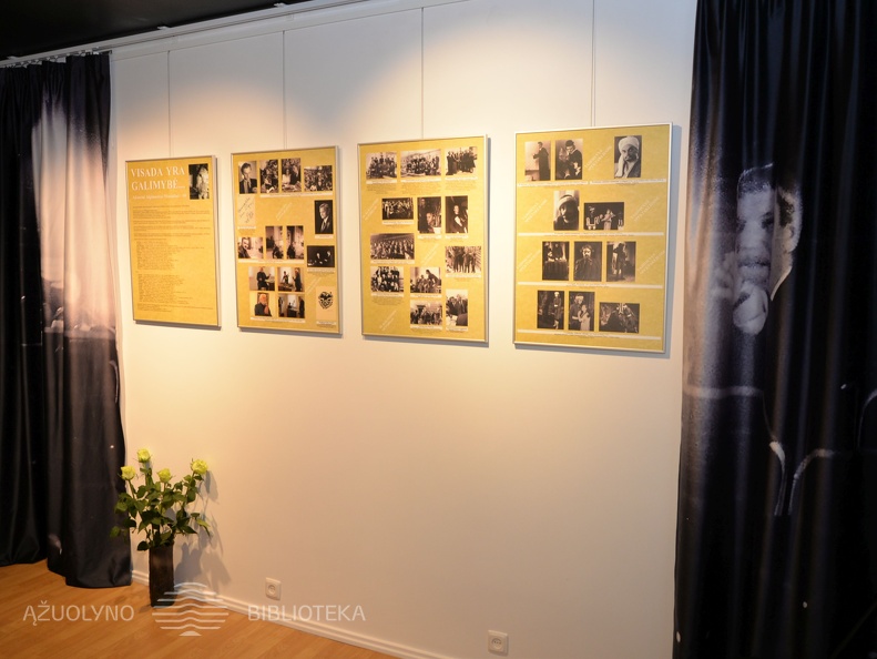 Paroda "Visada yra galimybė..." Juozo Miltinio palikimo studijų centre Panevėžyje