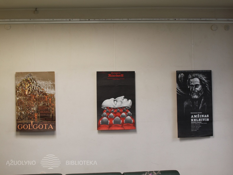 Leidinių ir dokumentų parodos "Algimantą Masiulį prisimenant..." plakatai