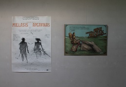 Leidinių ir dokumentų parodos "Algimantą Masiulį prisimenant..." plakatai