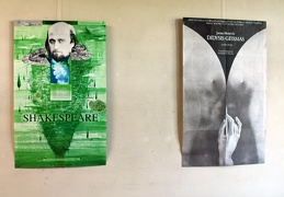 Leidinių ir dokumentų parodos "Algimantą Masiulį prisimenant..." plakatai