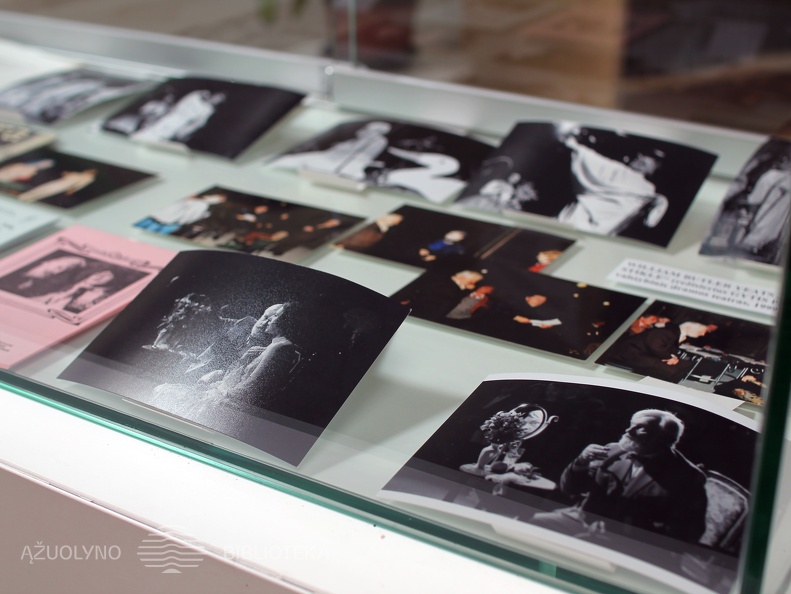 Parodos "Algimantą Masiulį prisimenant..." stendas