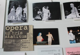 Leidinių ir dokumentų parodos "Algimantą Masiulį prisimenant..." stendas