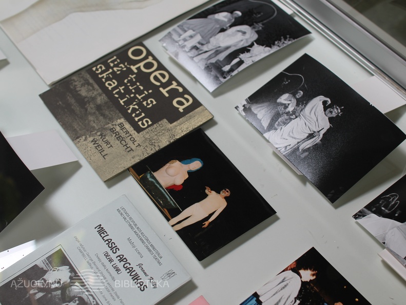 Parodos "Algimantą Masiulį prisimenant..." stendas