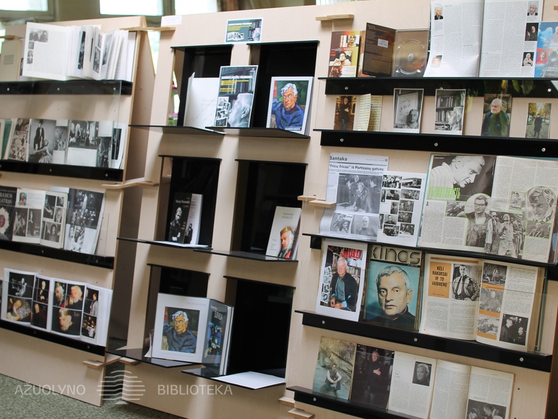 Parodos "Algimantą Masiulį prisimenant..." stendas